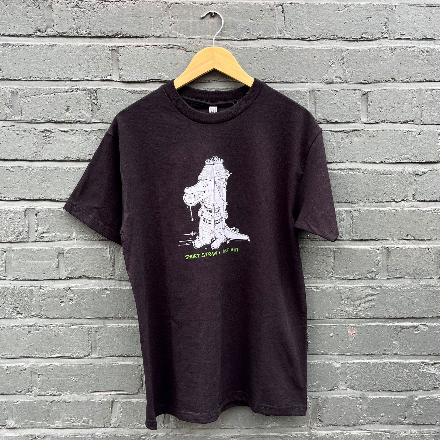 Short Straw x Lost Art - Bangerang T-Shirt - Black