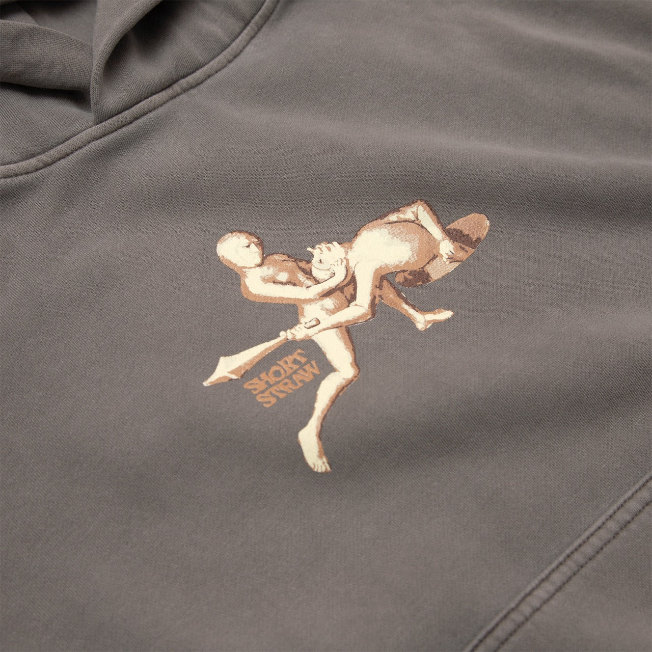 DIVORCE HOODIE - FADED GREY - ENBY FIT