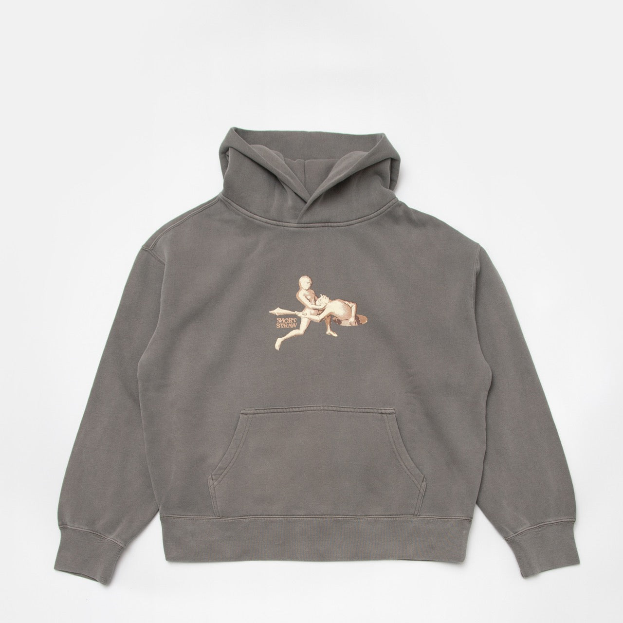 DIVORCE HOODIE - FADED GREY - ENBY FIT