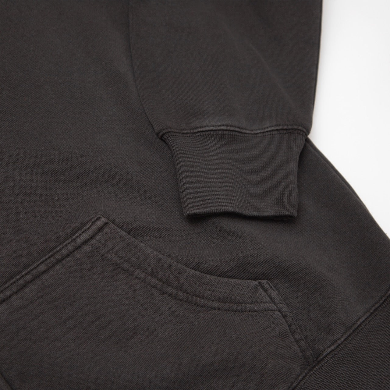 DIVORCE ZIP HOODIE - BLACK - ENBY FIT