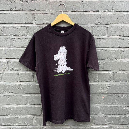 Short Straw x Lost Art - Bangerang T-Shirt - Black