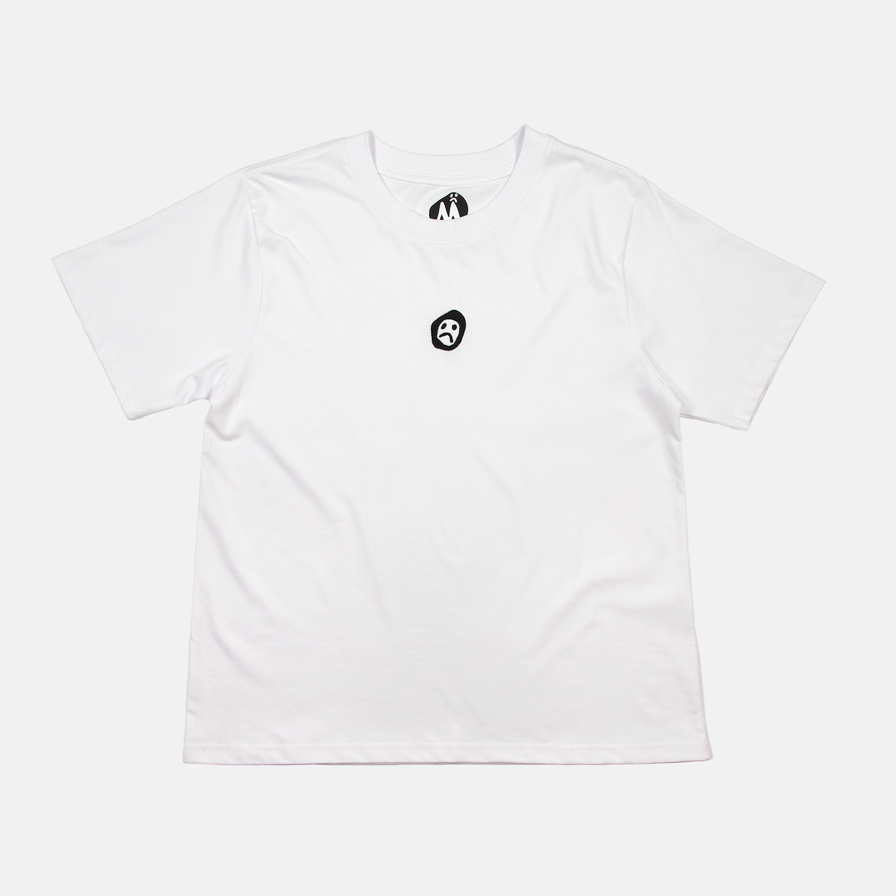 HARVEY LOGO T-SHIRT - WHITE