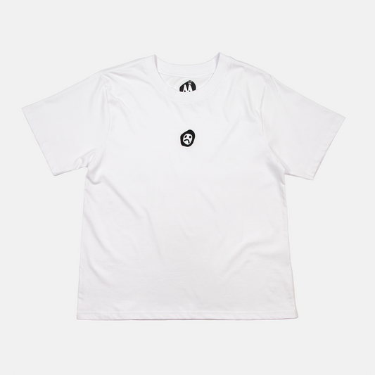 HARVEY LOGO T-SHIRT - WHITE