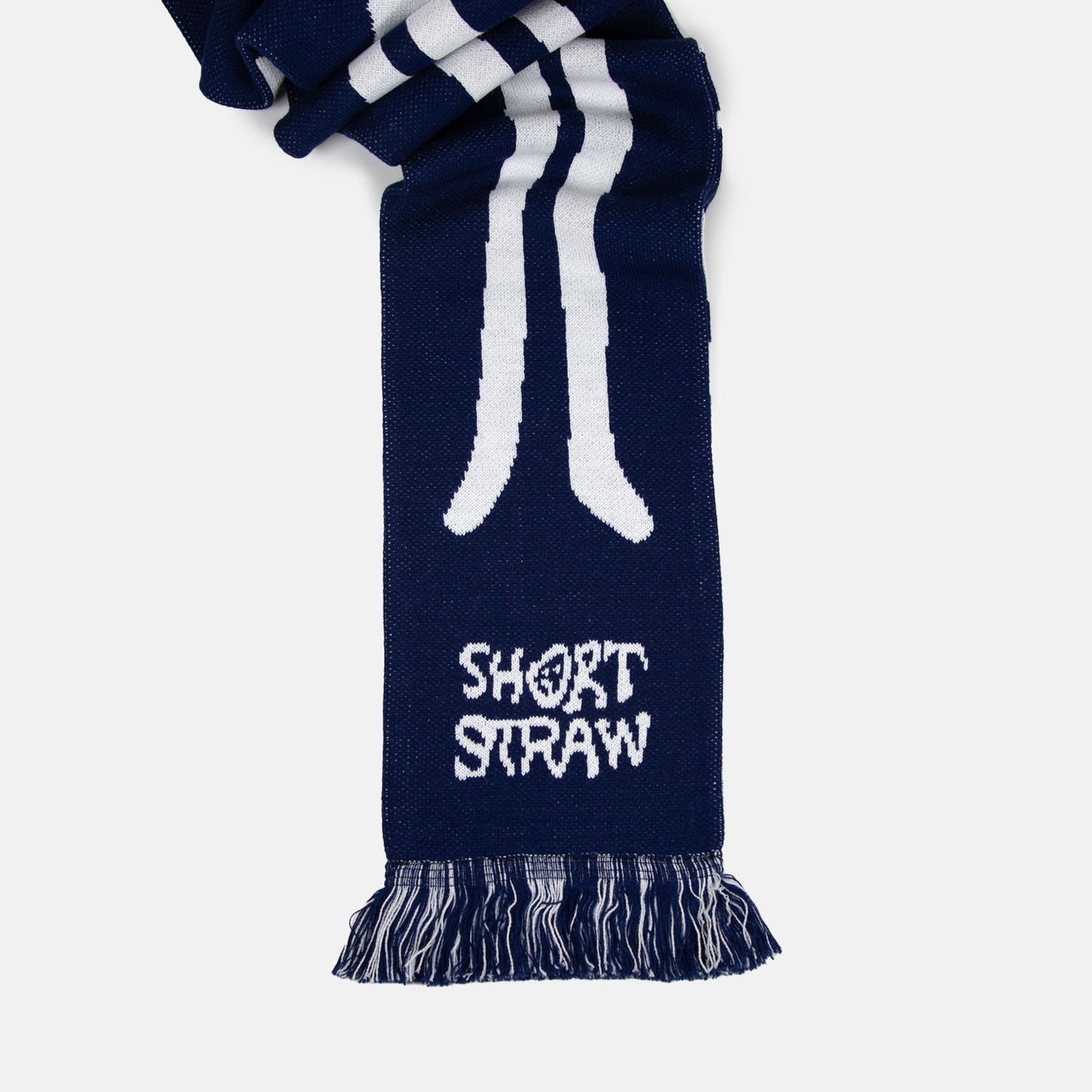 LEGSLEY SCARF - MIDNIGHT / WHITE