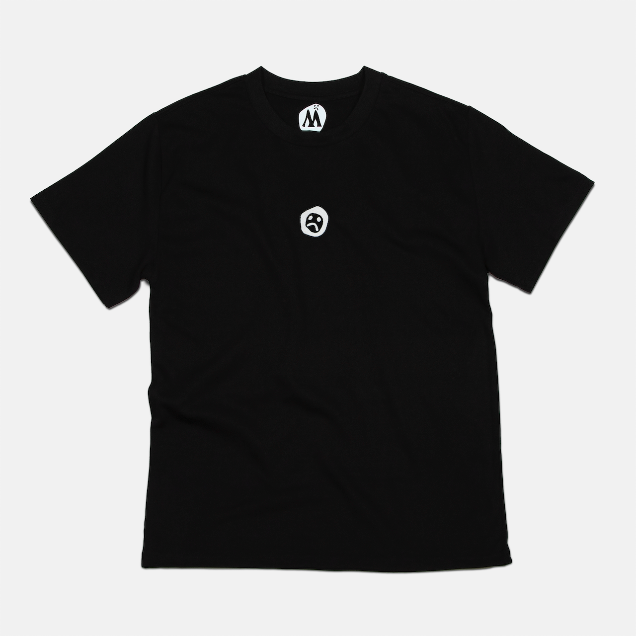 HARVEY LOGO T-SHIRT - BLACK