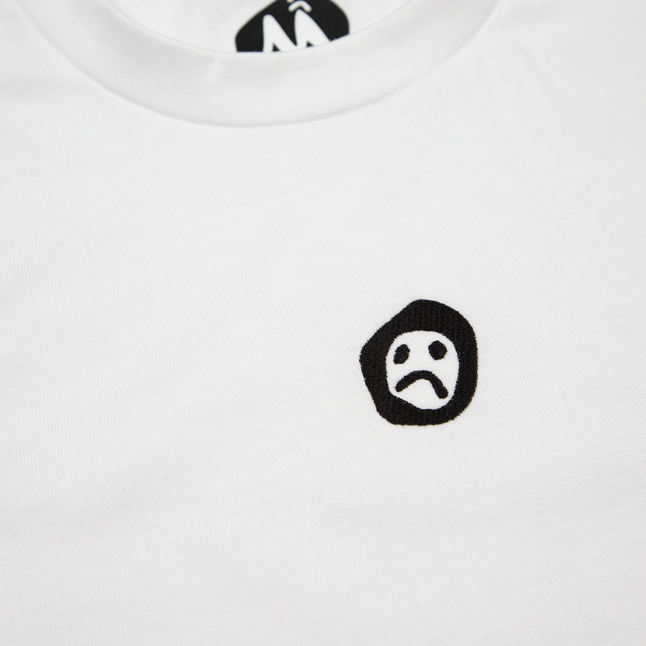 HARVEY LOGO T-SHIRT - WHITE