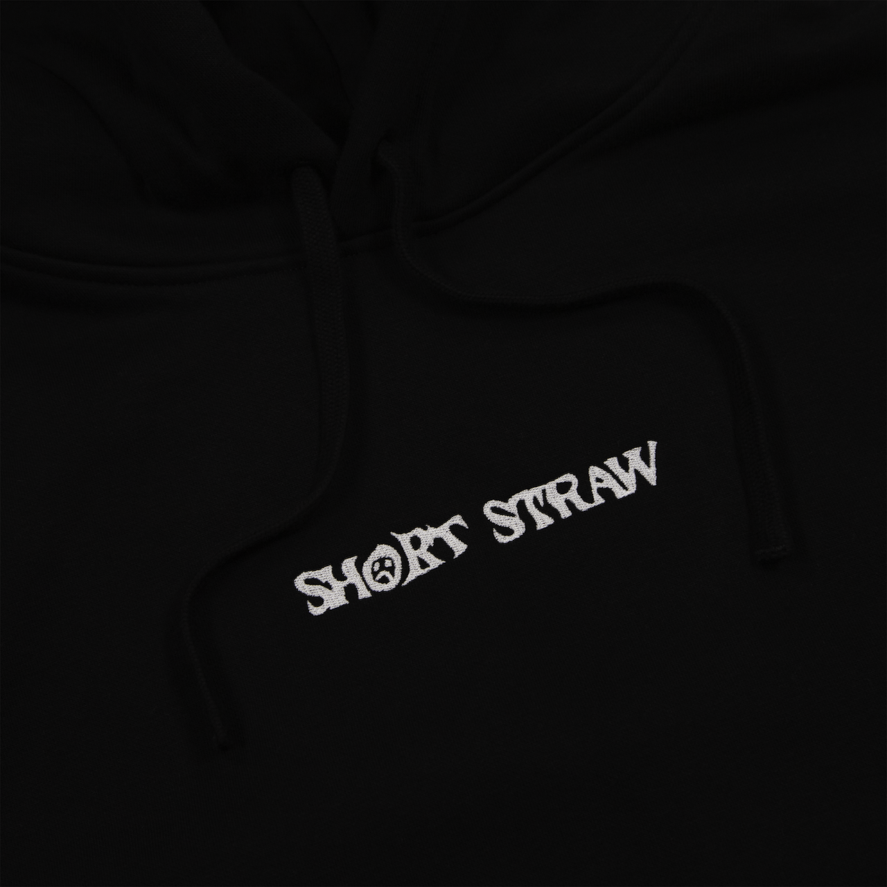 HOODED PULLOVER SWEATSHIRT - BLACK