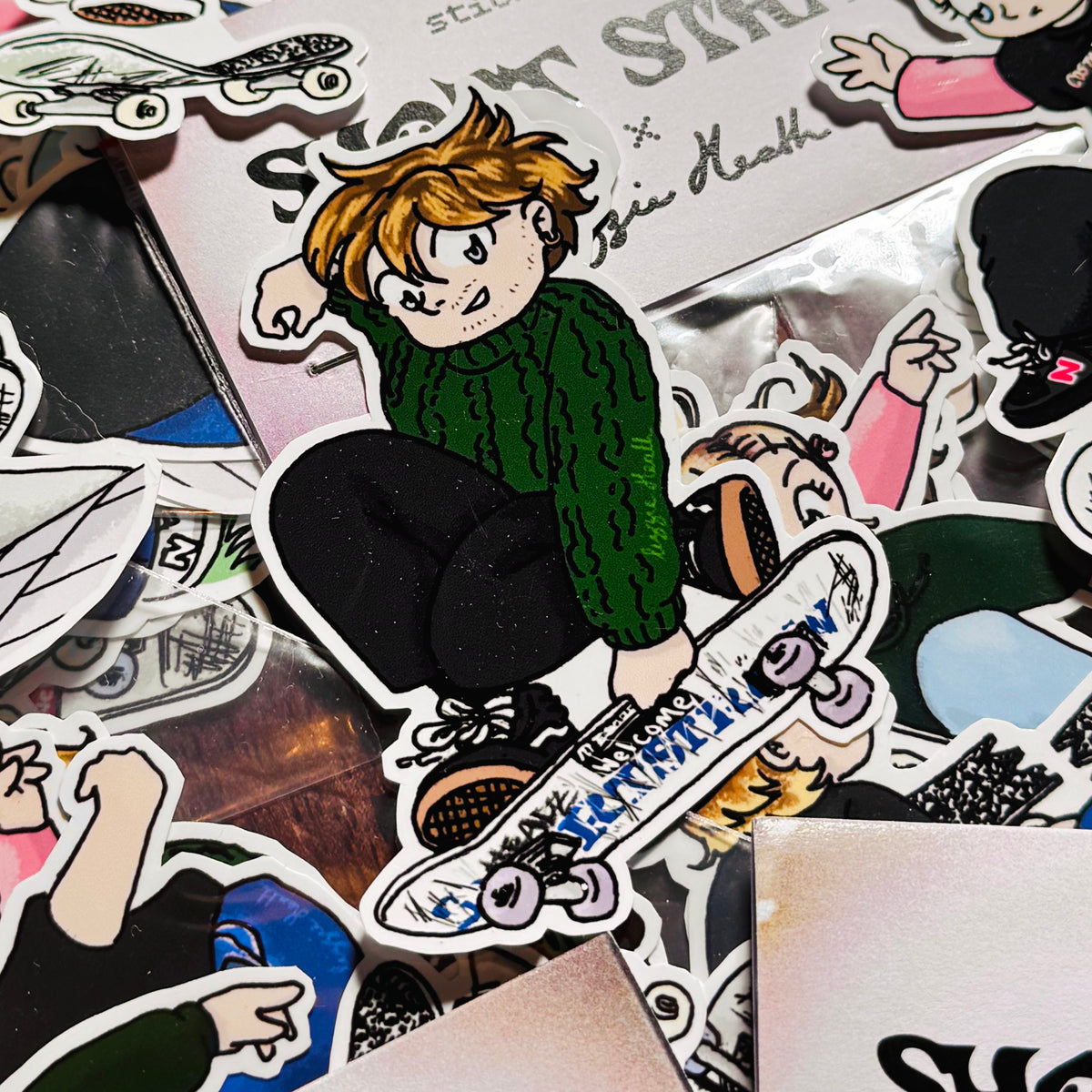 Short Straw x Lizzie Heath Sticker Pack