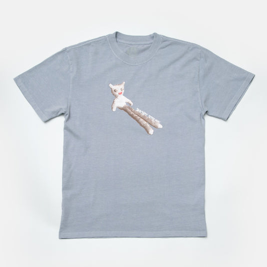 LEGSLEY T-SHIRT - FADED BLUE - RELAXED FIT