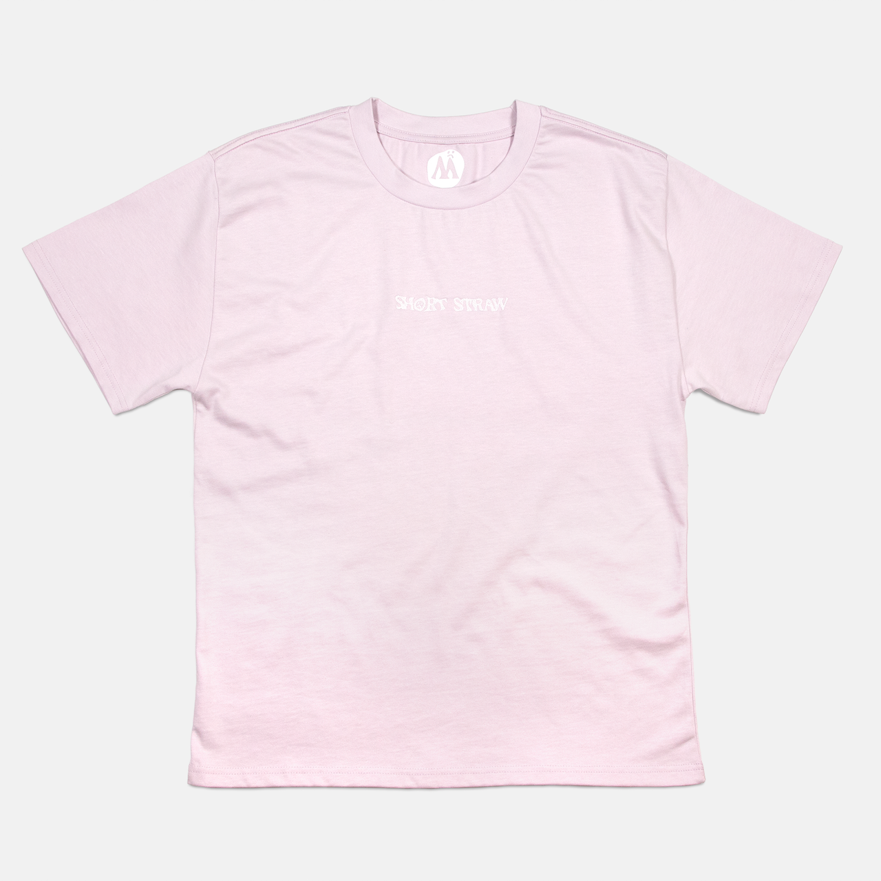 SHORT STRAW LOGO T-SHIRT - ORCHID