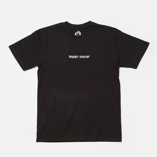LOGO T-SHIRT - BLACK - CLASSIC FIT