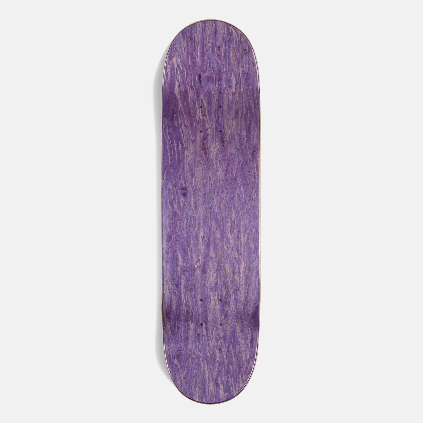 8.375” Warped Logo Deck - Pink Stain