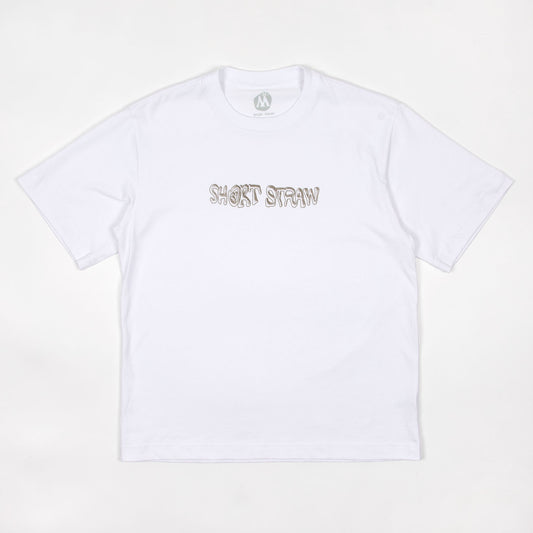 Warped Logo T-Shirt - White